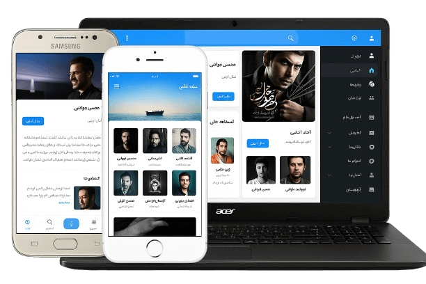 عکس فوتر مخصوص